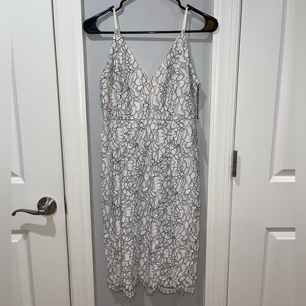 ASTR white lace dress